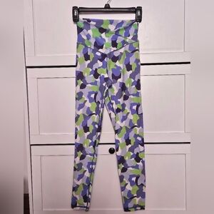 Offline By Aerie Blue And Green Real Me Hi Rise Leggings